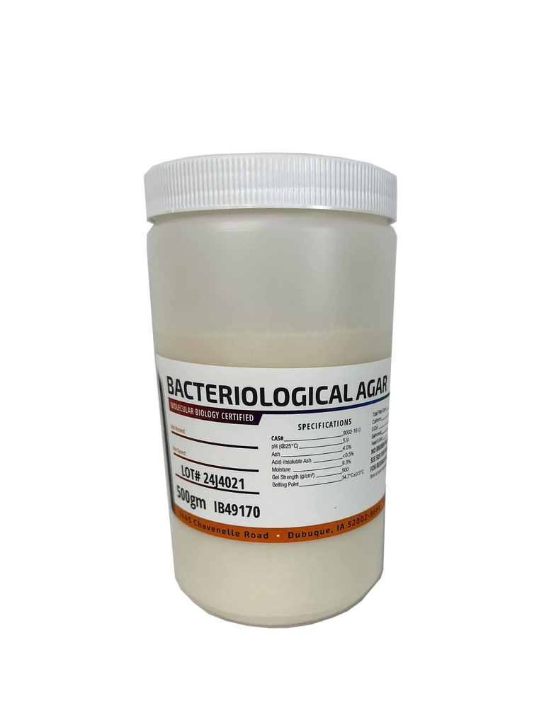 Bacteriological Agar 500gm by IBI Scientific
