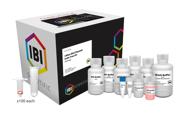 最終在庫✨新品未開封✨BIOTECH BIO WITH ONE βS 6本セット I-Blue Mini Plasmid Kit | Endo-Free | DNA Extraction | IBI Scientific