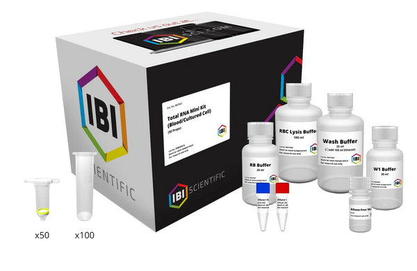 Mini Total RNA Kit | Blood | Cultured Cells | IBI Scientific