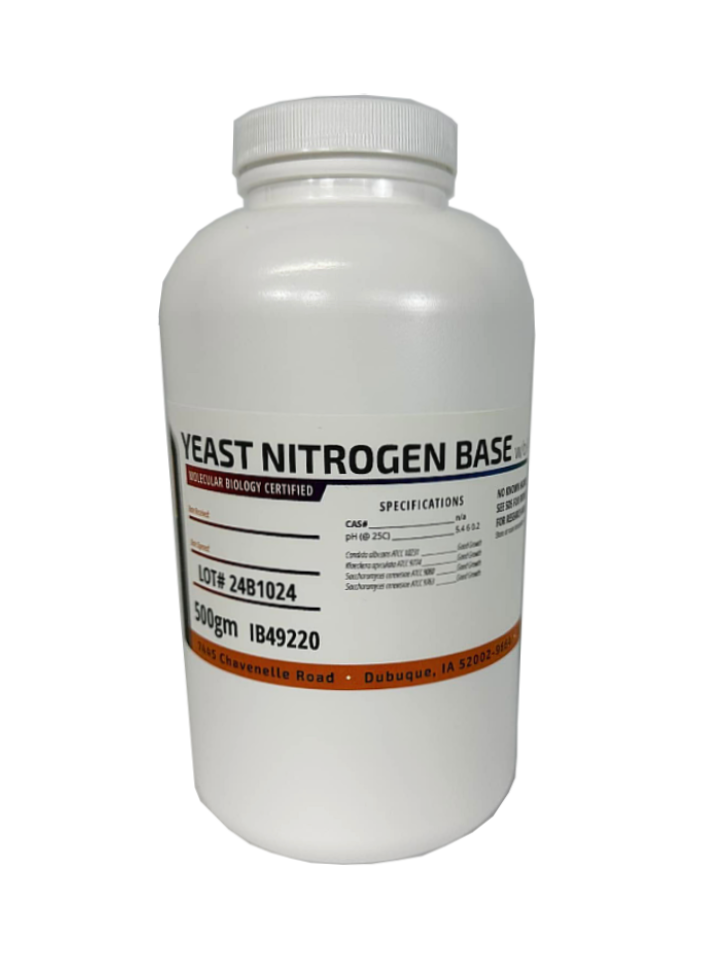 Yeast Nitrogen Base 500 gm by IBI Scientific