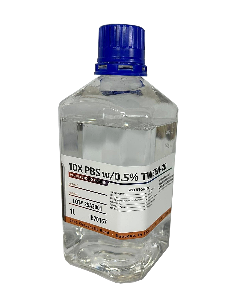 10X PBST (PBS w/0.5% TWEEN 20)