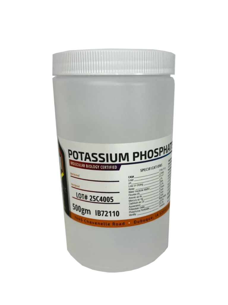Potassium Phosphate 500 gm by IBI Scientific