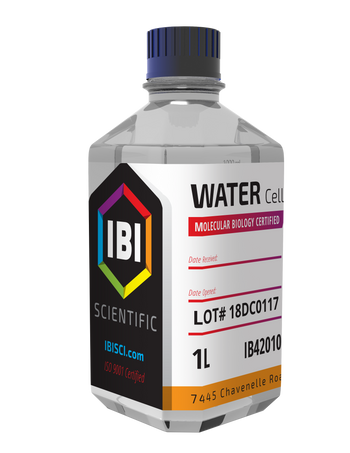 Cell Culture Grade Water 1 Liter Bottle