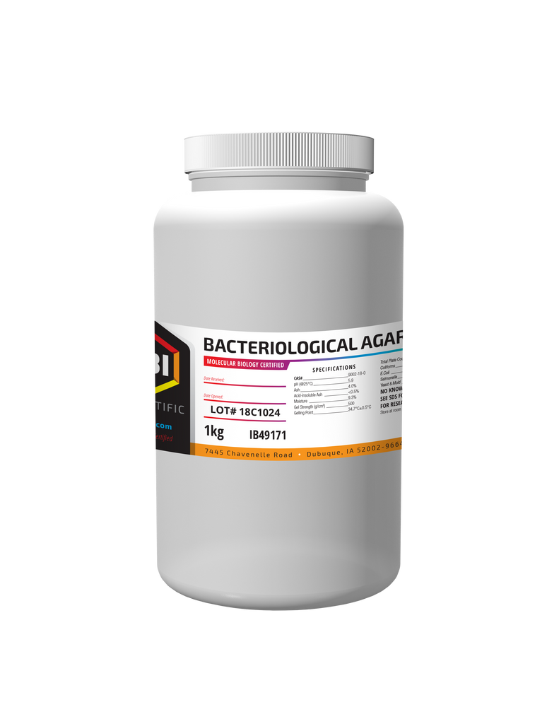 Bacteriological Agar 1 Kg Container