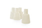 No-Baffle TUNAIR™ Shake Flask, 2.5 Liters 4 bottles