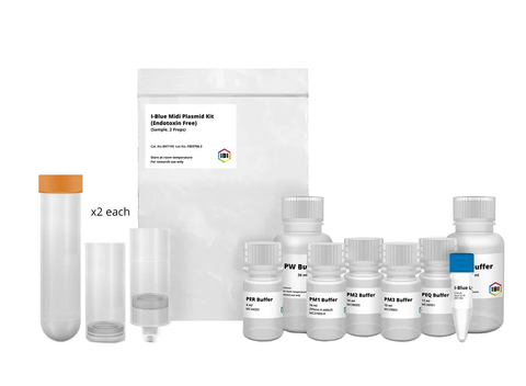 I-Blue Midi Plasmid Kit | Endo-Free | DNA Extraction | IBI Scientific