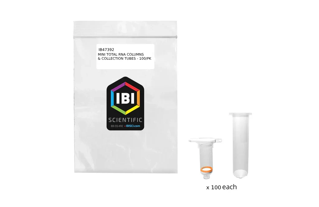 Mini Total RNA Columns and Collection Tubes (RB) Replacement | IBI ...