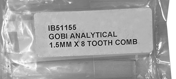 GOBI Analytical 1.5MM X 8 Tooth Comb