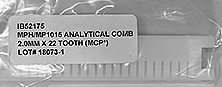 MPH/MP1015 Analytical Comb 2.0MM X 22 Tooth MCP