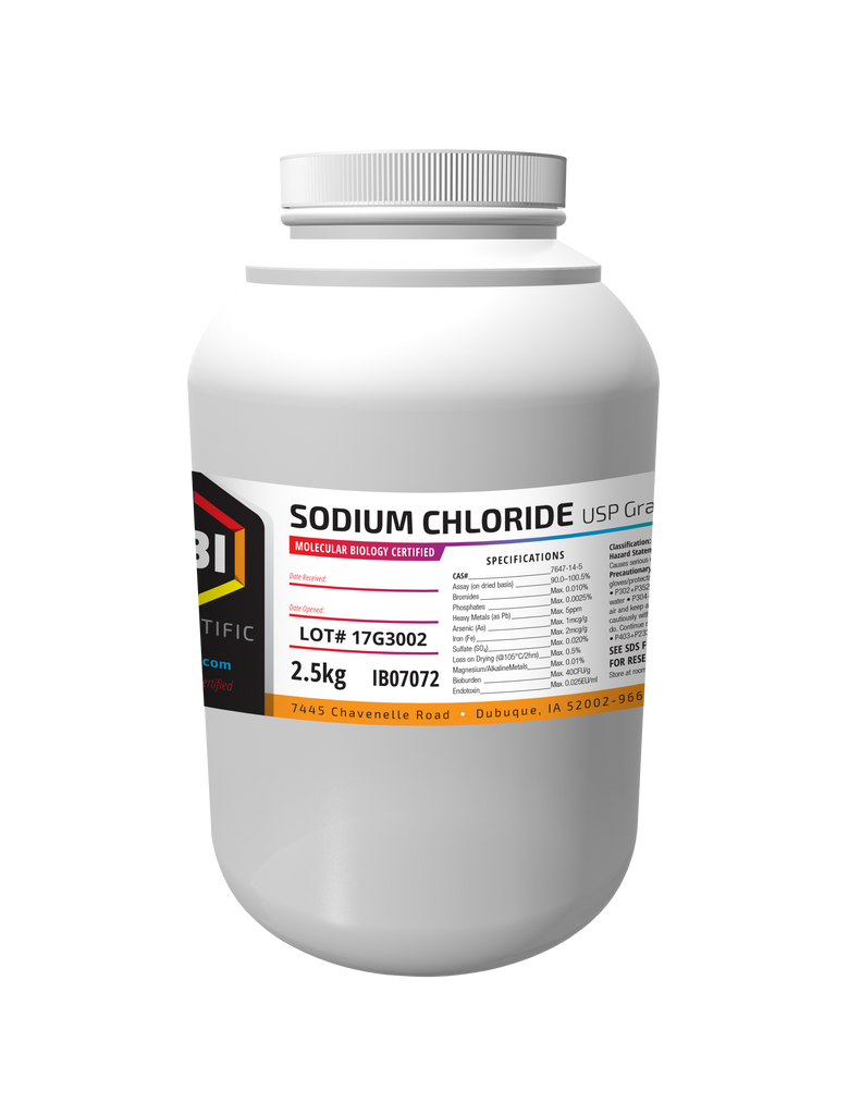 Sodium Chloride | Cell Culture | Reagents | IBI Scientific