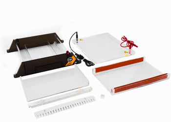 JSB-96 Ultra-Wide Mini Gel-O Horizontal Electrophoresis System