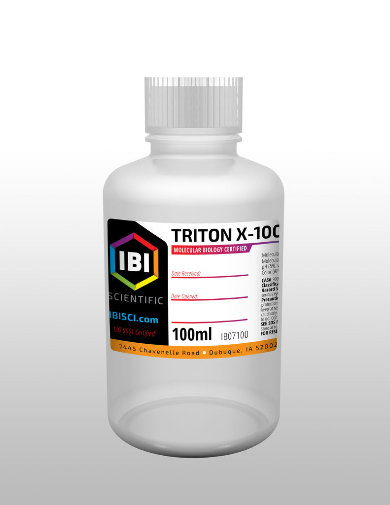 Triton X 100 Cell Culture Reagents IBI Scientific triton-x-100-cell-culture-reagents-ibi-scientific